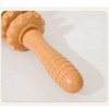 Wooden Massage Roller Stick, Curved Wood Therapy Massage Tool for