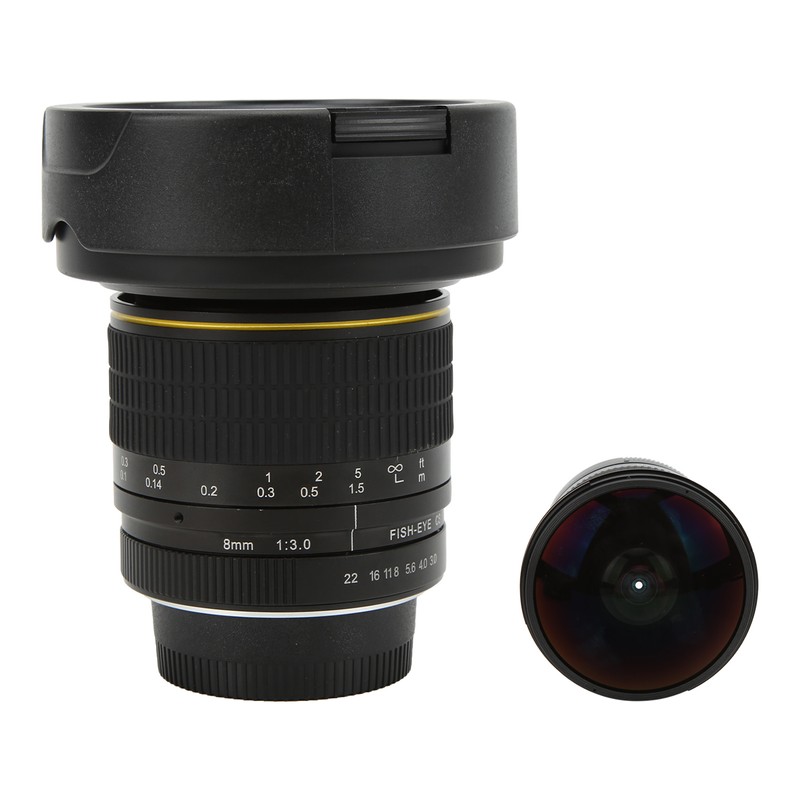 8mm F3 Ultra Wide Angle Fisheye Lens F Mount Manual