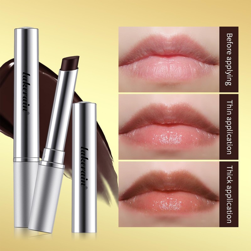 Black Honey Lipstick,Hydrating Non-Sticky Lip Balm with Intense Color, Long-Lasting