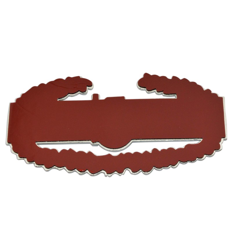 Army Combat Action Metal Decal Auto Emblem