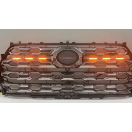 Sidi LED Grill Lights for 2019-2024 2025 Toyota Tundra Raptor Lights Accessories 4PC