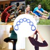 7 Ring Resistance Band, BetterJonny Workout Bands Arm and Back
