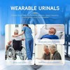 Wearable Urinals for Men,Plus Size Portable Latex Material with Collection