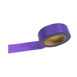 AllyDrew Washi Tapes Decorative Masking Tapes, Fluorescent Purple
