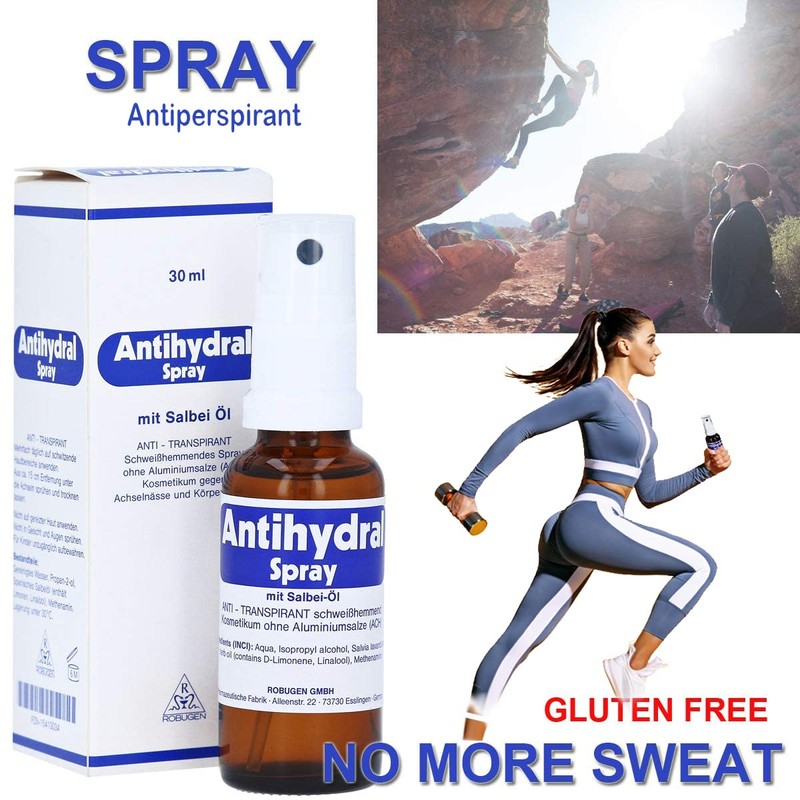30ml Body Odor Clean Water Herbal Deodorant Spray Antiperspirant Spray