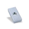 Slot Nut | Threaded Plate 25 x 12 x 5