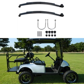 munirater Golf Cart Rear 2 - Leaf Spring Kit with Bushings & Sleeves Heavy Duty Replacement for 2008 - Up EZGO RXV Golf Cart 603498 604494