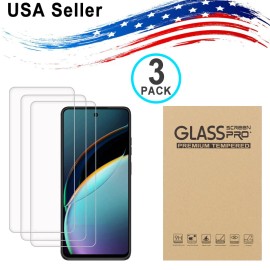 Unbranded 3PACK Motorola Moto G 5G 2022/2023/2024 Tempered Glass Screen Protector - For Moto G 5G 2022