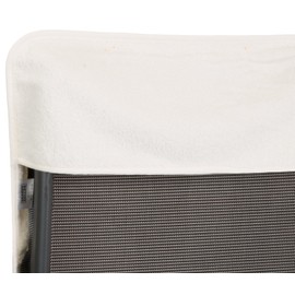 Terrycloth cover for garden chair and garden lounger as well as a beach lounger - made of 100 % cotton - various colours