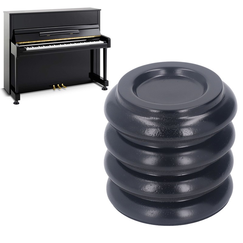 4PCS Piano Floor Protector Anti Vibration Small Size Non Slip