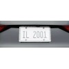 Autodrive New Auto Drive License Plate Frame with Cover Iridescent