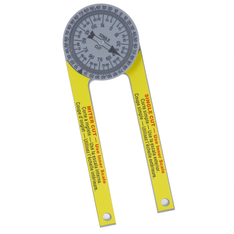 Miter Saw Protractor Portable Calibration 3-Dimensional Goniometer Angle Finder Tools