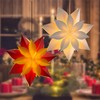 EANLOLY Christmas Star, Illuminated, Paper Stars, Christmas, 3D Star Window,