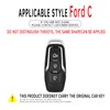 TECART Key Fob Cover Compatible with Ford Fusion Explorer Escape