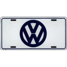 NEW OLD STOCK BEETLE RABBIT PASSAT GOLF GTI METAL LICENSE PLATE AUTO TAG #2718