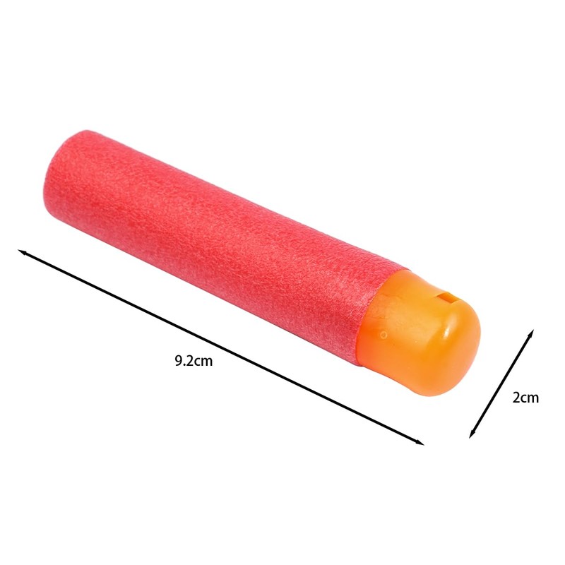 POFET Red Foam Darts Refill for Nerf N-Strike Elite Mega