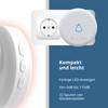 VEGATON Wireless bell, outdoor waterproof bell, waterproof with 1 plug-in