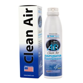 DWD2 Clean AIR® Premium Foaming Automotive Evaporator Coil Cleaner (Unscented) - Renew Your Air Conditioner and Enjoy a Comfortable Driving Experience Today (8.oz)