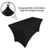 pod linen spandex stretch cover tablecloth for 4ft foot table