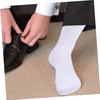 Ipetboom 4Pcs Non Slip Nursing Socks for Men Cotton Calf