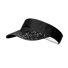 WILBERS & WILBERS 20309 - Sun Protection with Rhinestones, Sun Visor, Sun Visor, Accessories for Festival