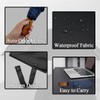 Pumi-geous Wooden Handle Umbrella Automatic Windproof Lightweight Collapsible Backpack Travel
