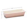 Patisse Ceramic Loaf Pan 25 cm, Steel Multi Colour