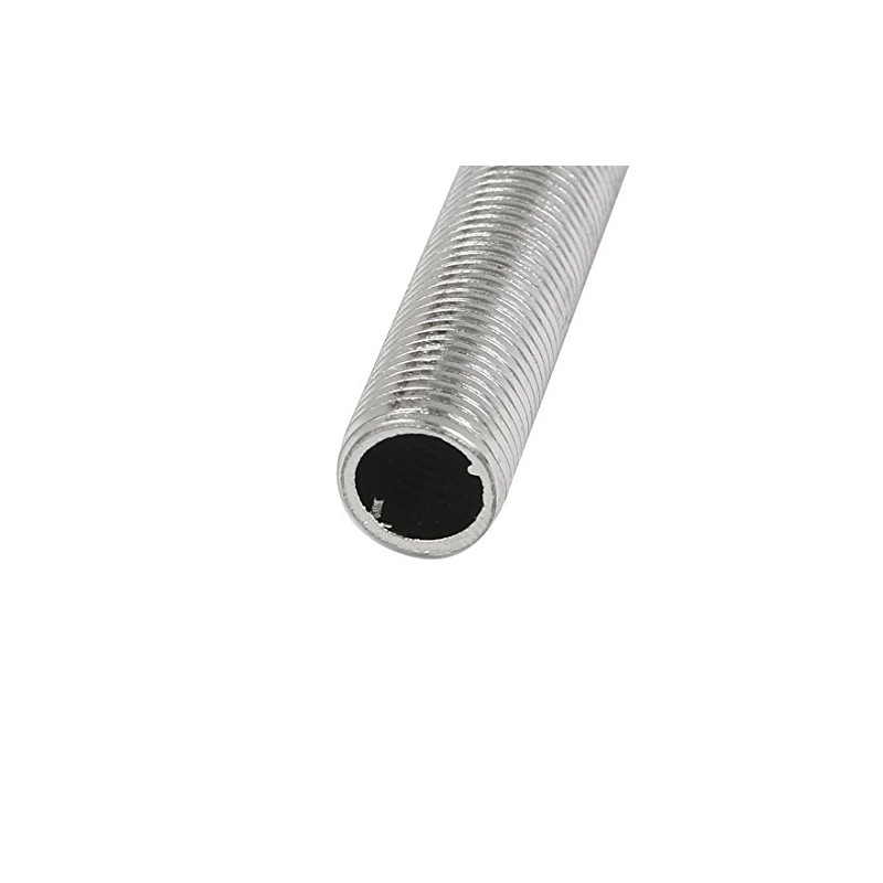 sourcing map M10 1 mm Pitch Thread Pipe Nipple for