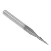 Ball Nose Cutter CNC Spiral Tapered Tungsten Steel Extended End