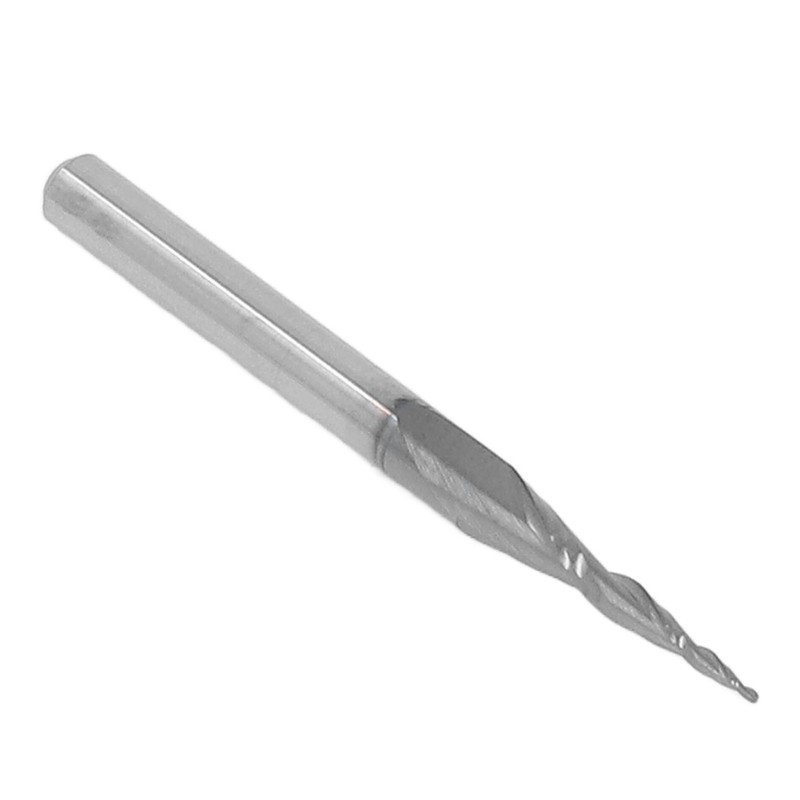 Ball Nose Cutter CNC Spiral Tapered Tungsten Steel Extended End