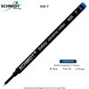2 Pack - Blue Fine Tip Schmidt 888 Rollerball Refill