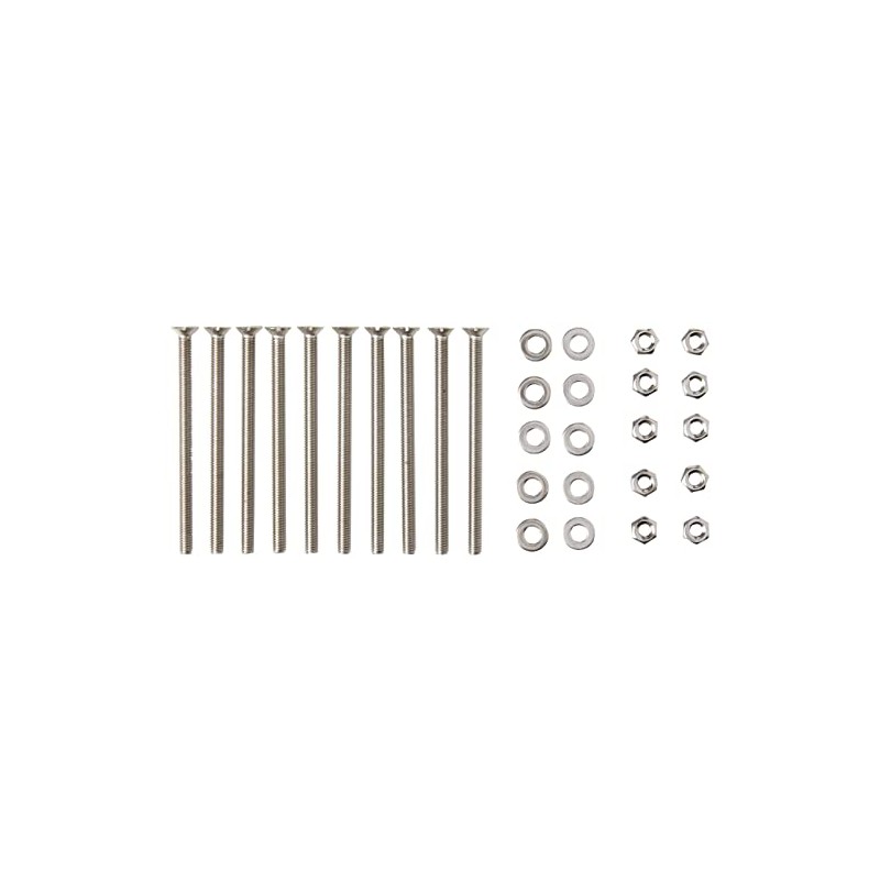 AHC A2SLTCSK460B10 M4 x 60 mm Stainless Steel Slotted Countersunk