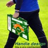 Magnetic Baseball Coach Clipboard, Dry Erase Tactical Baseball Lineup Board,