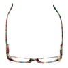 Calabria 759 Rectangular Colorful Reading Glasses +1.00 Red Women Readers