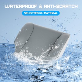 Youxmoto Driver or Passenger Bottom Seat Cushion Pad, Fit for International Models 2001-2016, Waterproof and Comfortable Seat Cushion, Replace for 2505891C92 or 562.S55001(Light Grey)