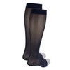 Truform Sheer Compression Stockings, 15-20 Mmhg, Women's Knee High Length,