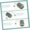 DOITOOL 1roll Strand Rainbow Yarn for Knitting Projects Soft and