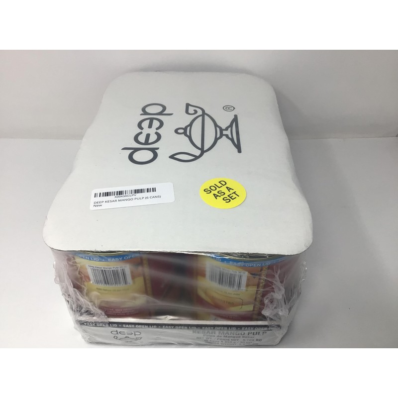 DEEP KESAR MANGO PULP (6 CANS)