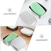 Ciieeo Travel Essential Soap Case Lid Aluminum Soap Holder Perfect