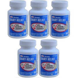 Lactase Enzyme 360 Caplets Generic Lactaid Original Strength