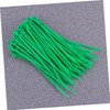 ARTIBETTER 1000pcs Self Locking Nylon Cable Ties 3x100mm Green Multi