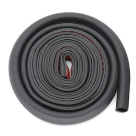 AUTOXBERT 20FT(6M) Universal Car Rubber Seal Strip Big D-Shape Door Seal Weather Strip Window Soundproof Noise Insulation Seals for Auto Door Trunk Hood