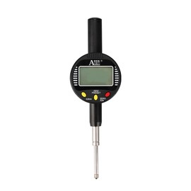 Aiceyi Digital dial Gauge, with a Range of 0-1in/25.4mm and a Digital Indicator Accuracy of 0.001mm/0.00005 "Metric and Imperial Measure Tool Electronic Dial Gauge (ACE-Q25)