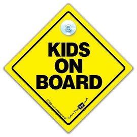 Children on Board Car Sign, Board, Car Sign, Bumper Sticker Baby, Baby A, Traffic Sign, Car Sign, Vehicle Baby On Board Sign, A, Sticker, Baby, Baby Sign, Baby Novelty Safety Sign