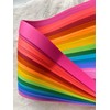 1/4" Rainbow Paper Strips for German, Froebel, Moravian Stars &