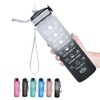 2002 Time Marked 1L Water Bottle with Straw and Neoprene