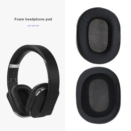 EMSea 1 Pair Replacement Headphone Pads Compatible with August EP650 Earbuds with Smooth Protein Leather Sponge, Long Lasting Comfort