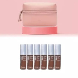 IOPE 헤라 데어투베어 파우치 & 아이오페 PDRN 카페인샷 앰플 30ml (5ml 6개) 세트 Hera Dare to Bare Pouch & IOPE PDRN Caffeine Shot Ampoule 30ml (Set of 6 x 5ml)