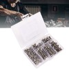 300Pcs M3 Hex Screws Nuts Set with Storage Box Uniform