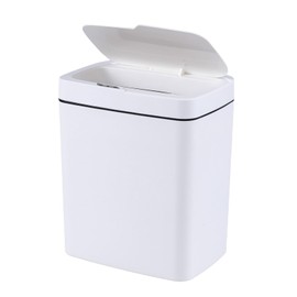 Yarebest 15 L Automatic Motion Sensor Trash Can, Smart Plastic Slim Garbage Can